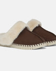 Pantoffels TULIP3871 | Chocolate | Home Shoes | Ilse Jacobsen