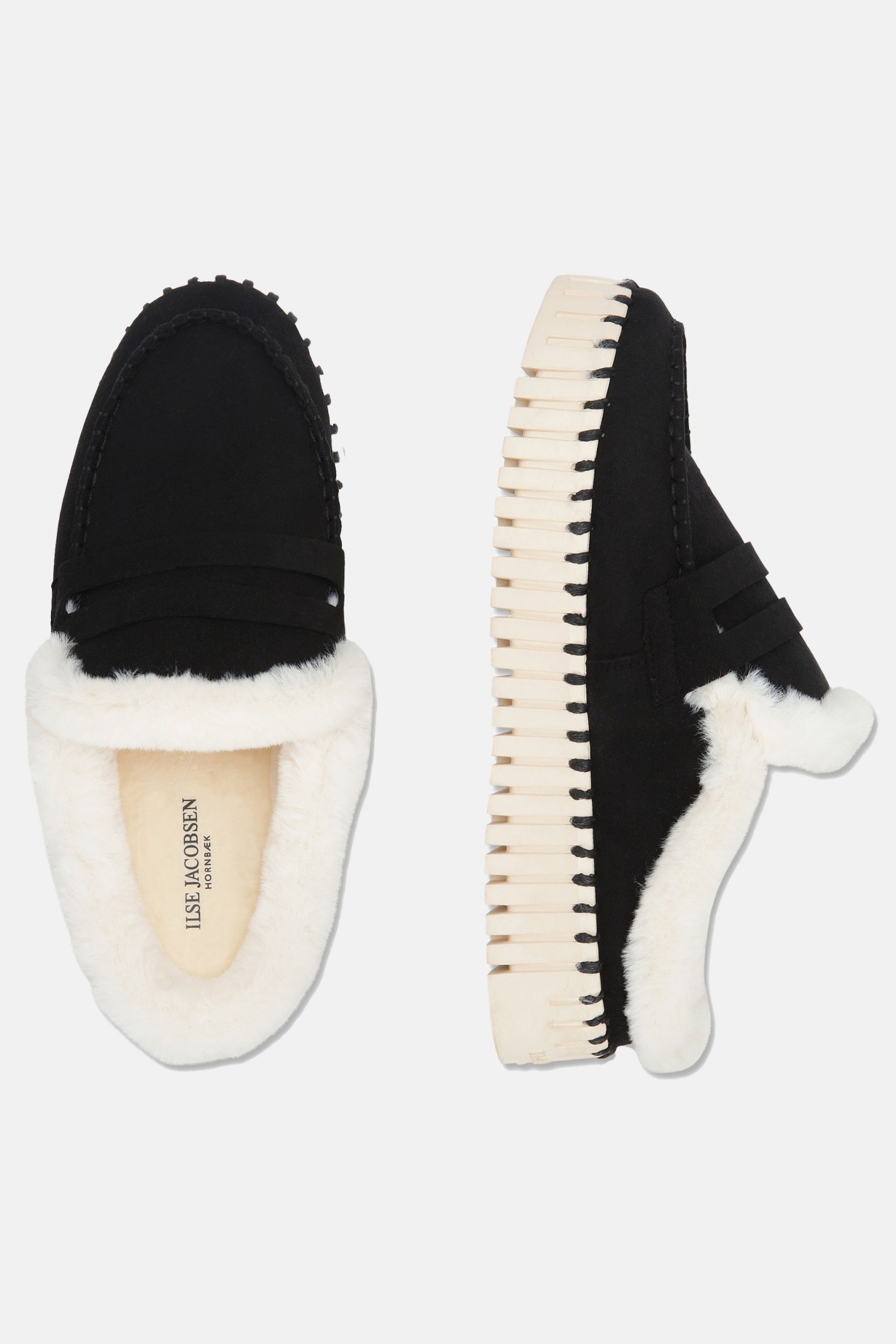 Pantoffels TULIP3872 | Black | Home Shoes | Ilse Jacobsen