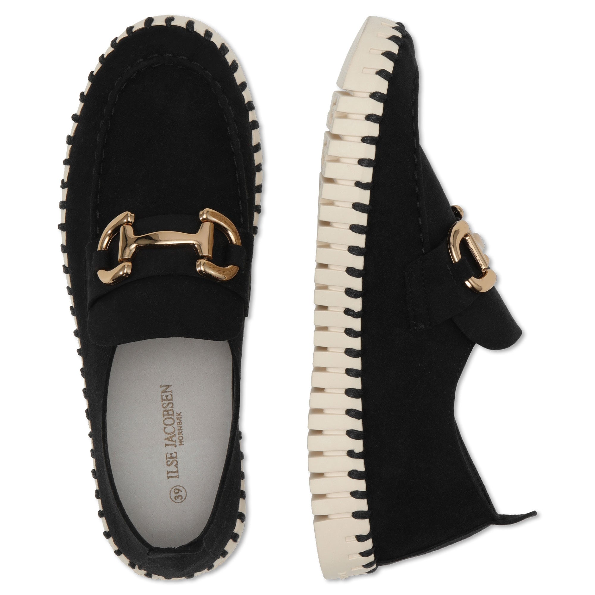 Tulip Loafer TULIP3874 | Black | Shoes | Ilse Jacobsen