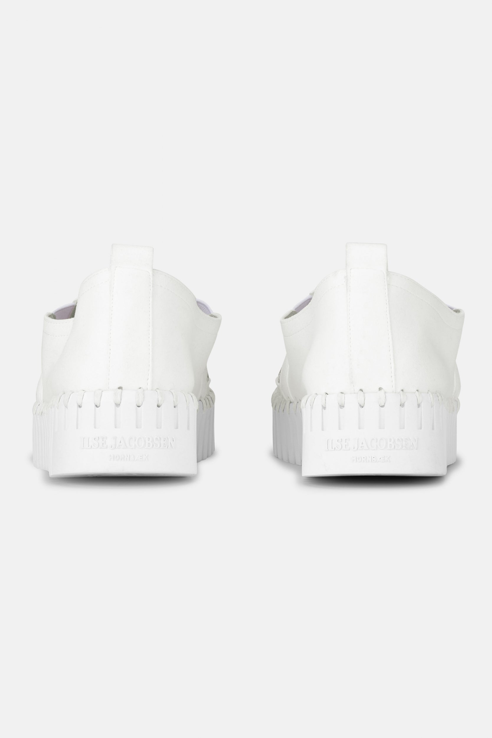 Instappers Platform TULIP3876 beige zool | White White | Shoes | Ilse Jacobsen