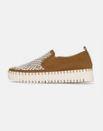 Instappers Platform TULIP3876 beige zool - 236 Cashew | Cashew | Shoes | Ilse Jacobsen