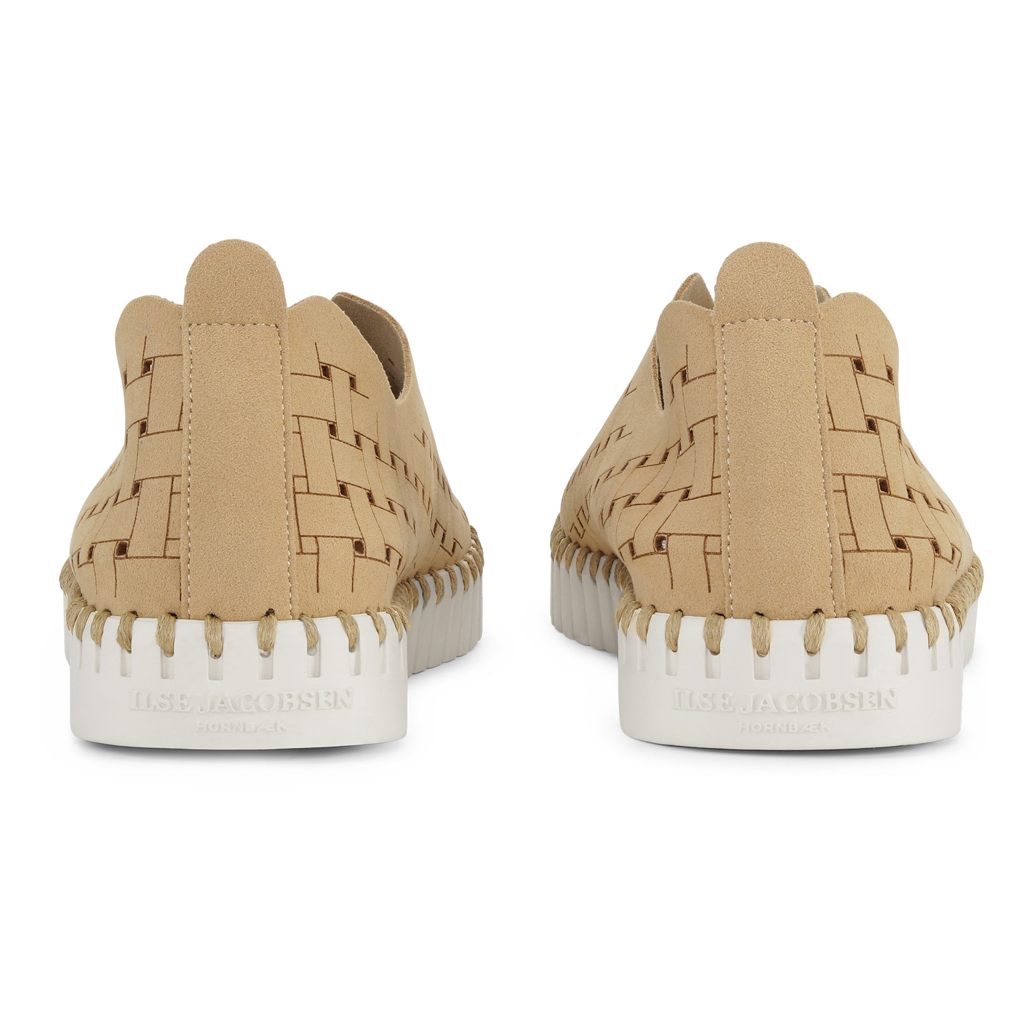 Instappers TULIP4030W witte zool | Latte | Shoes | Ilse Jacobsen