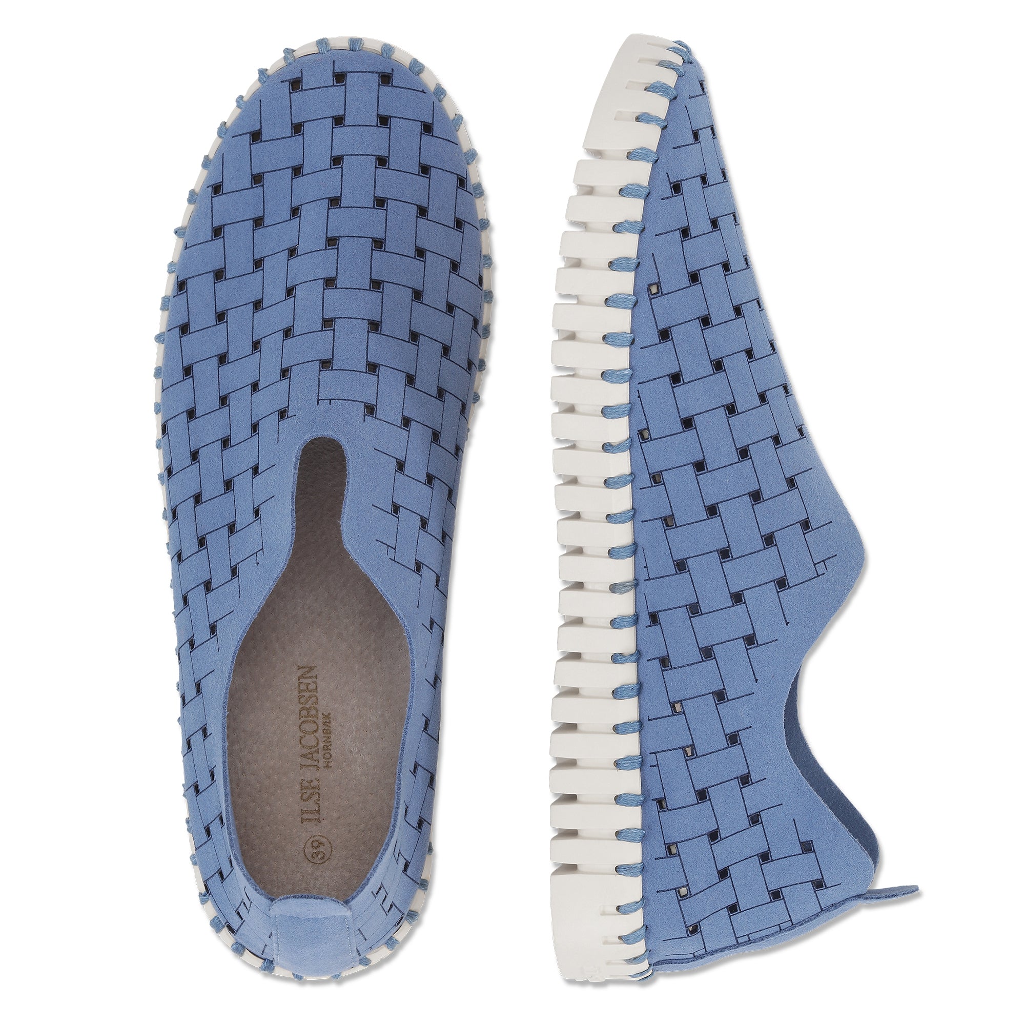 Instappers TULIP4030W witte zool | Light Regatta | Shoes | Ilse Jacobsen