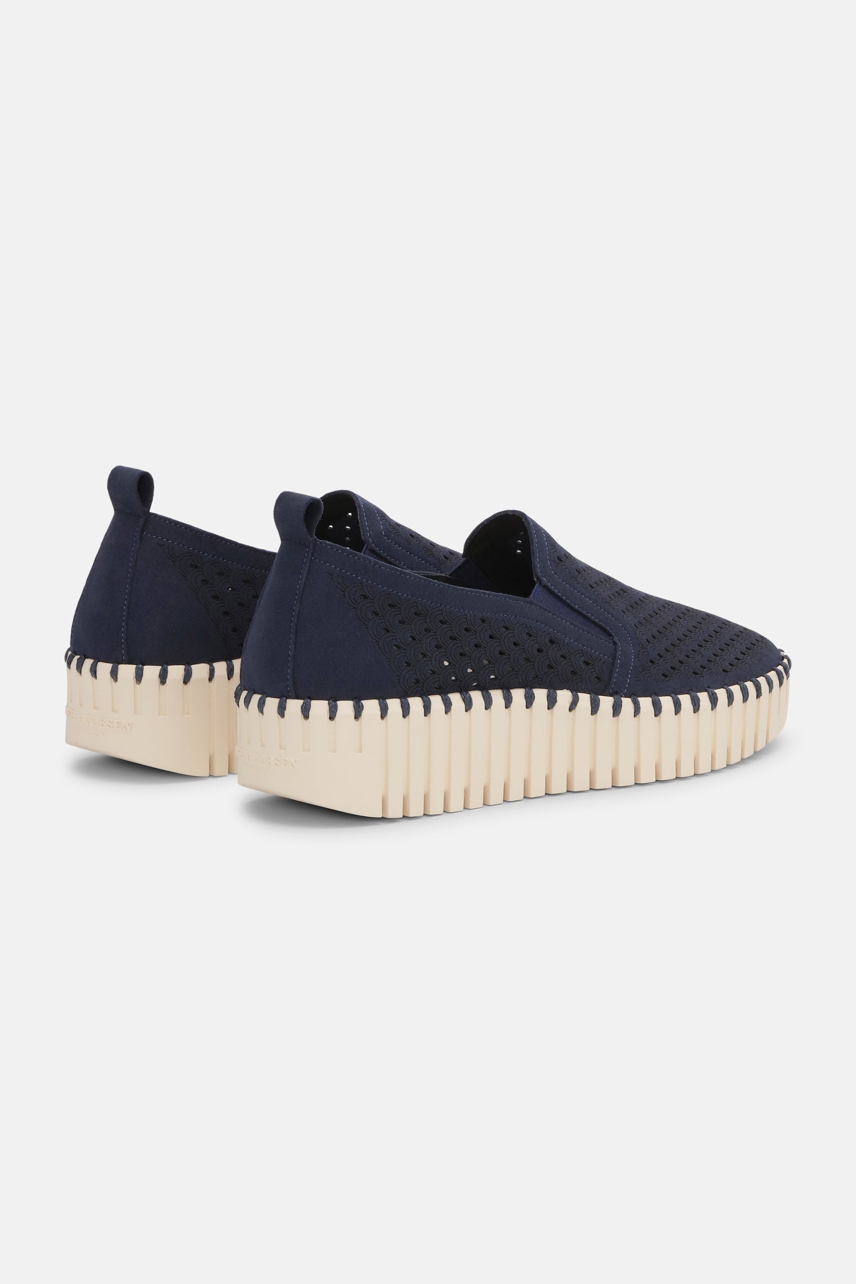 Tulip Instapper TULIP4078 | Dark Indigo Pearled Ivory | Shoes | Ilse Jacobsen