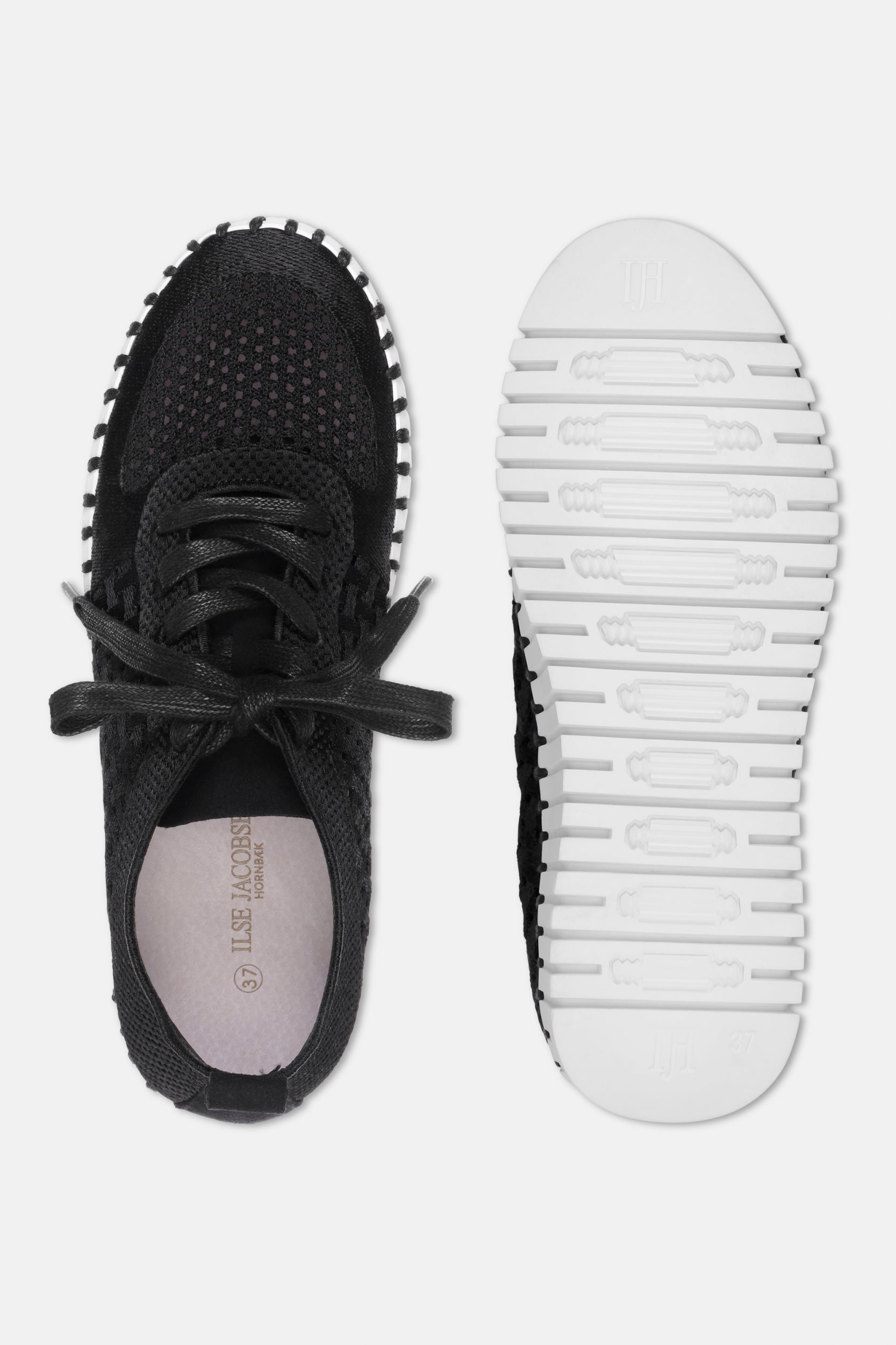 Sneakers TULIP4271 | Black White | Shoes | Ilse Jacobsen