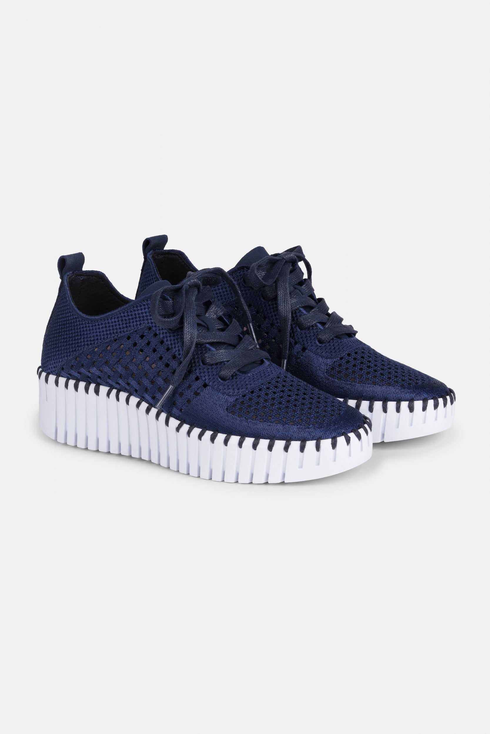 Sneakers TULIP4271 | Dark Indigo White | Shoes | Ilse Jacobsen