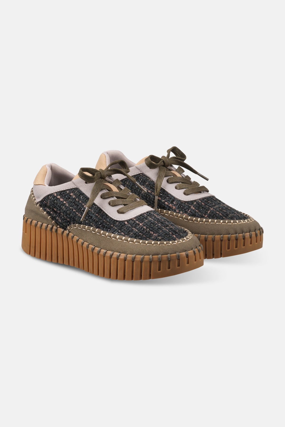 Tulip sneaker TULIP4500 | Deep Olive Mocca | Shoes | Ilse Jacobsen