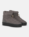 Tulip Gewatteerde Enkelboots TULIP6082 | Grey Black | Shoes | Ilse Jacobsen