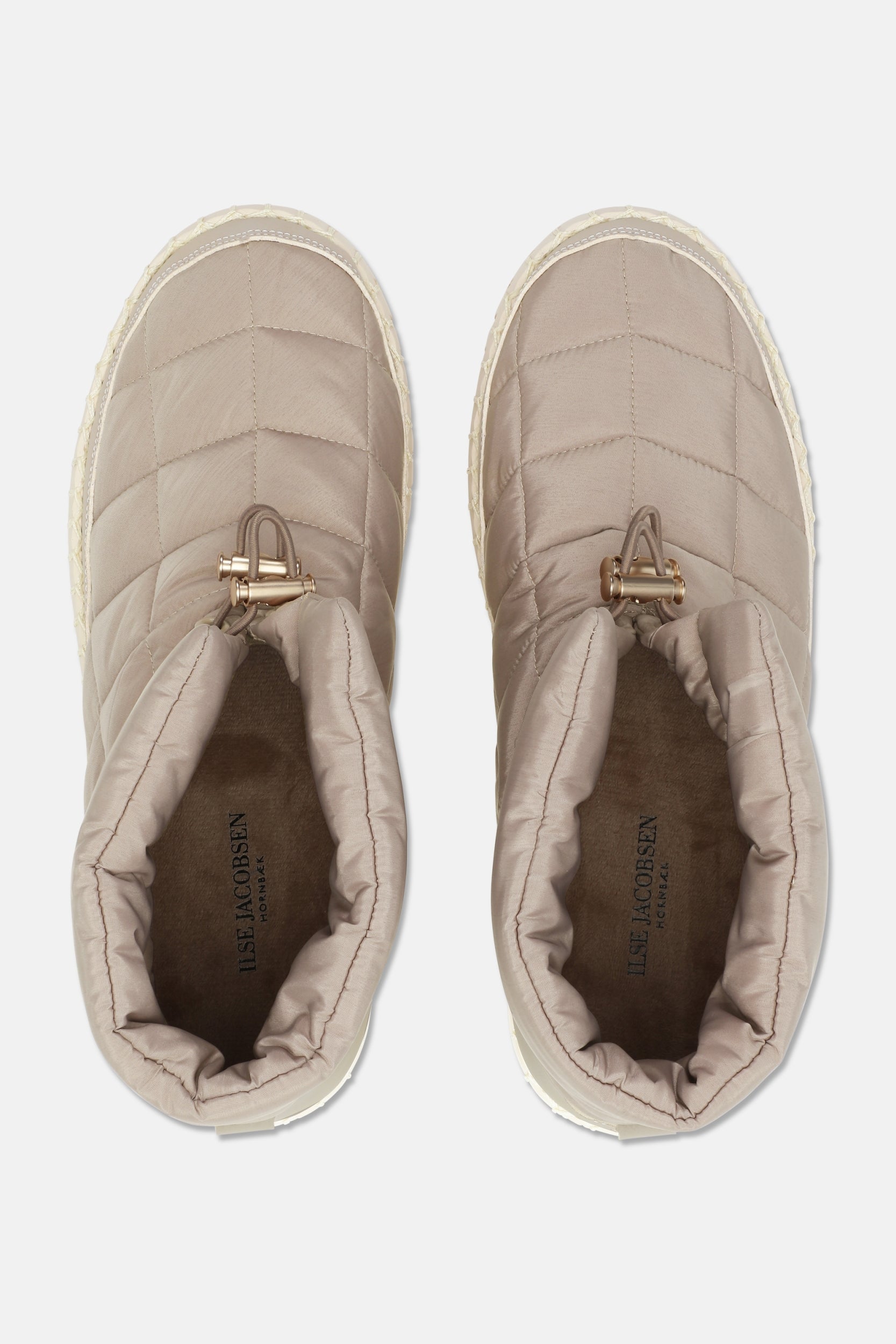 Tulip Gewatteerde Enkelboots TULIP6082 | Wheat Pearled Ivory | Shoes | Ilse Jacobsen