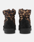 Tulip Gewatteerde Winterlaars TULIP6082 - 263001 Brown Panthera Print Black | Brown Panthera Print Black | Shoes | Ilse Jacobsen