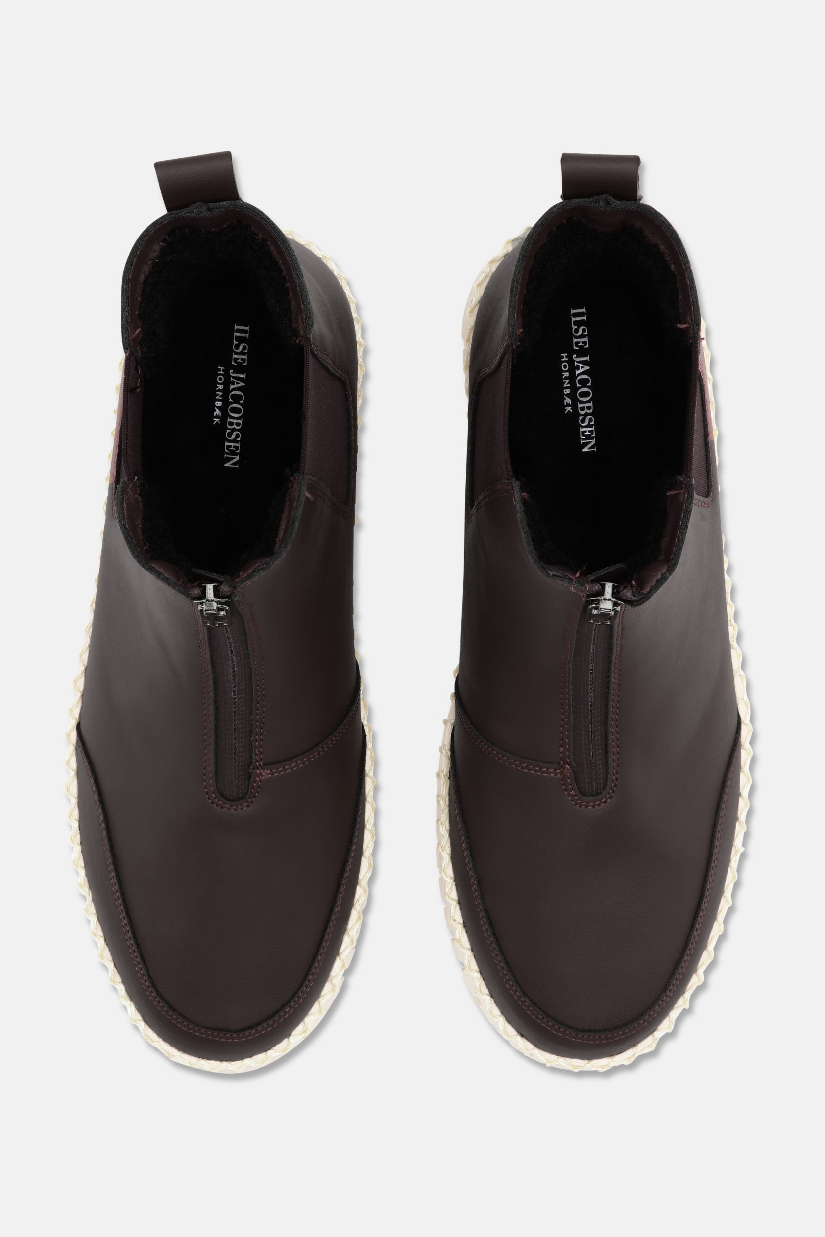 Tulip winterlaarzen met plateauzool TULIP6372 | Brown Black | Boots | Ilse Jacobsen