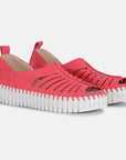 Instapsandalen TULIP9376W witte zool - 309 Viva Magenta | Viva Magenta | Shoes | Ilse Jacobsen