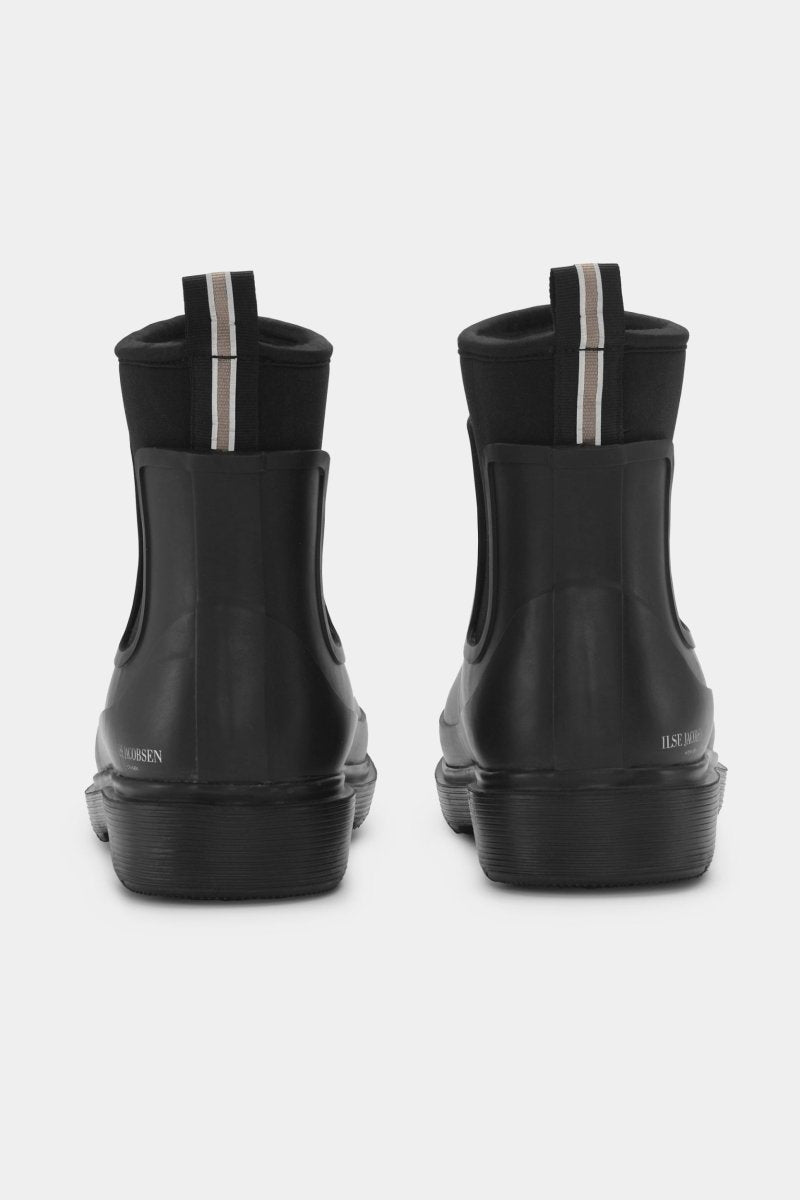 Anti-Slip regenlaarzen laag RUBAIR11 | Black | Boots | Ilse Jacobsen