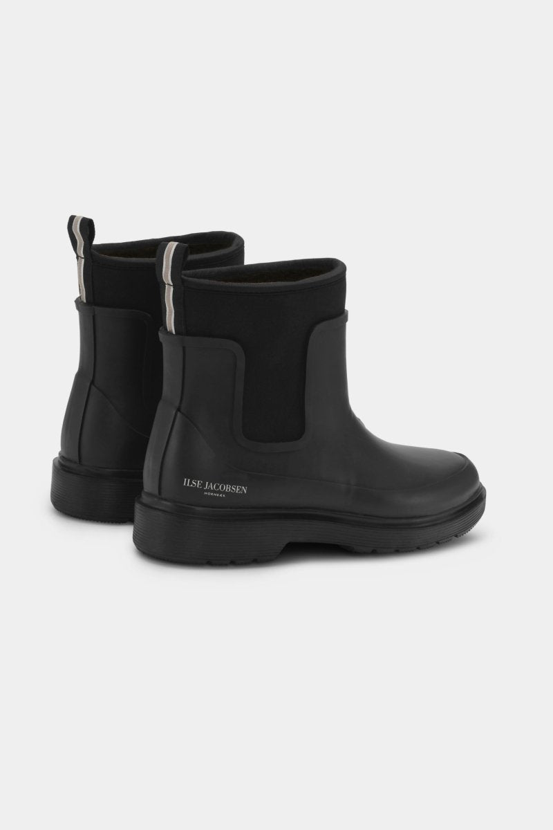 Anti-Slip regenlaarzen laag RUBAIR11 | Black | Boots | Ilse Jacobsen