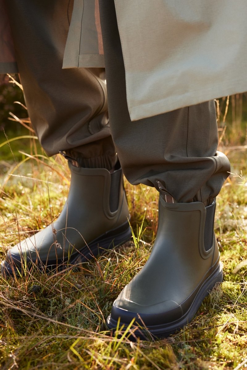 Anti-Slip Rubberlaars RUB30C | Army | Rubber Boots | Ilse Jacobsen