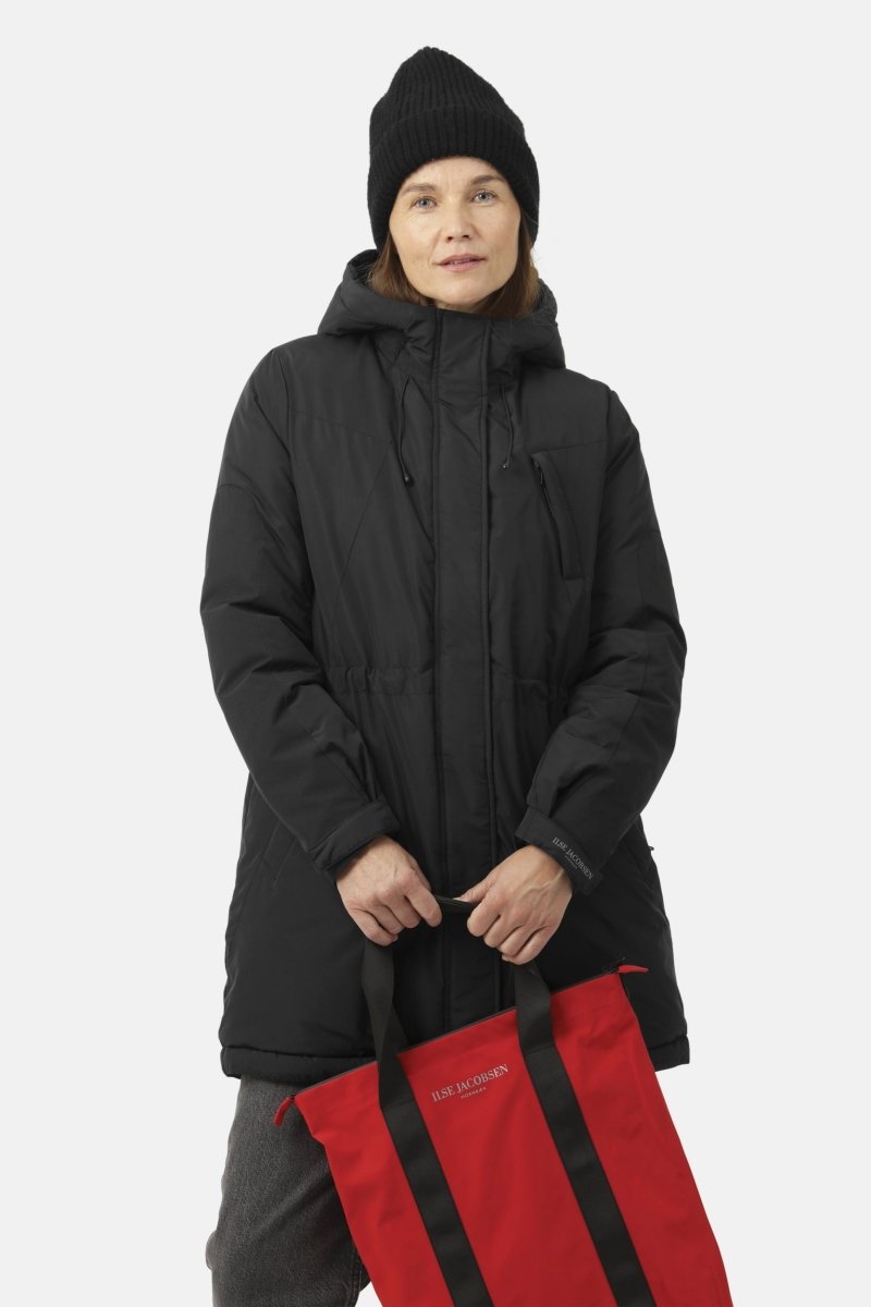 Donzen Winterjas WANDERDOWN01 | Black | Coat | Ilse Jacobsen