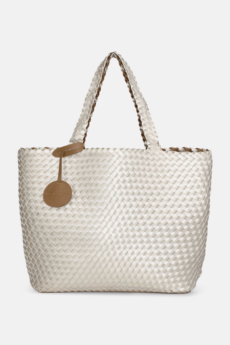 Gevlochten Tas BAG06CMAXI | Goldy Sand Dollar Metallic | Accessories | Ilse Jacobsen