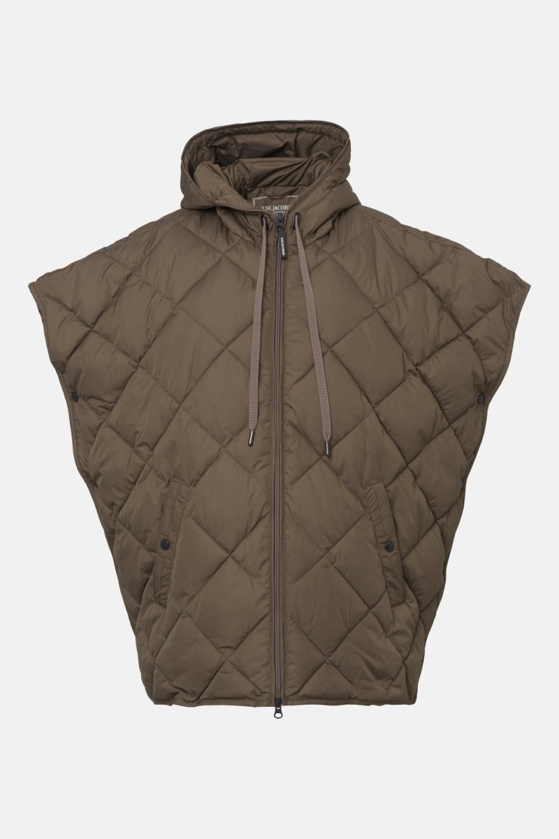 Gewatteerde cape PEPPY12 | Mud | Cape | Ilse Jacobsen