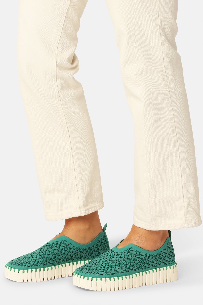 Instappers Platform TULIP3373 | Spruce Pearled Ivory | Shoes | Ilse Jacobsen