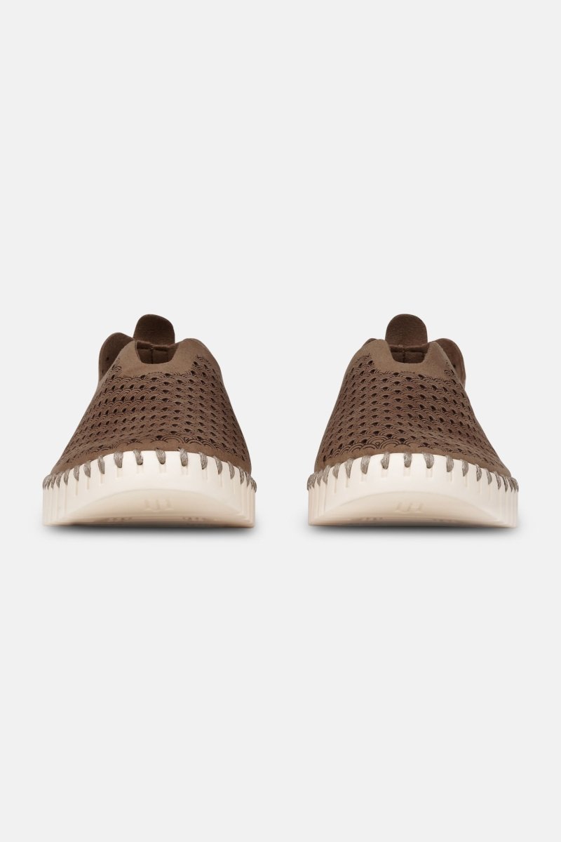 Instappers TULIP3275 beige zool | Mocca | Shoes | Ilse Jacobsen