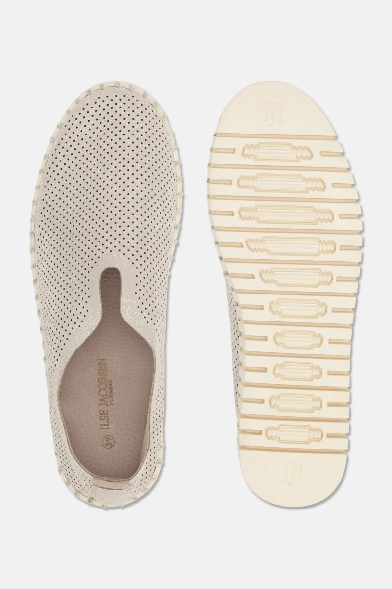 Instappers TULIP3577 | Silver Pearled Ivory | Shoes | Ilse Jacobsen