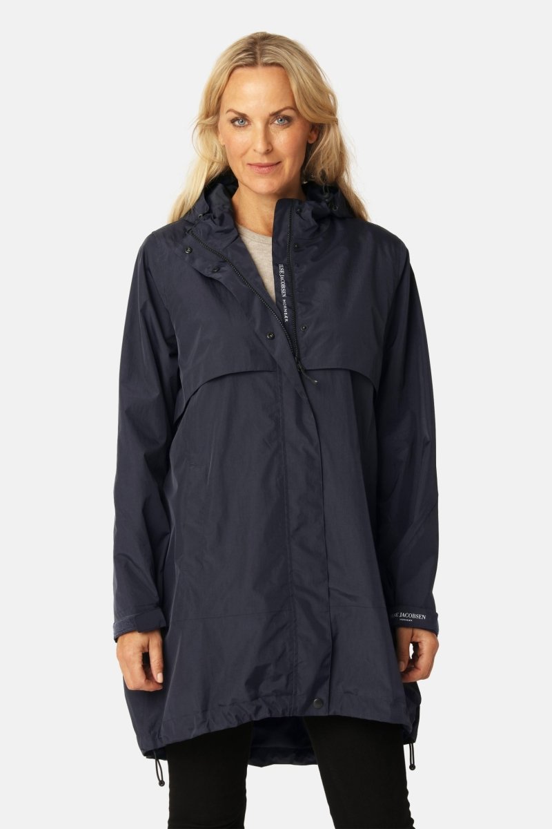 Korte Regenjas CITYRAIN03 | Dark Indigo | Raincoat | Ilse Jacobsen
