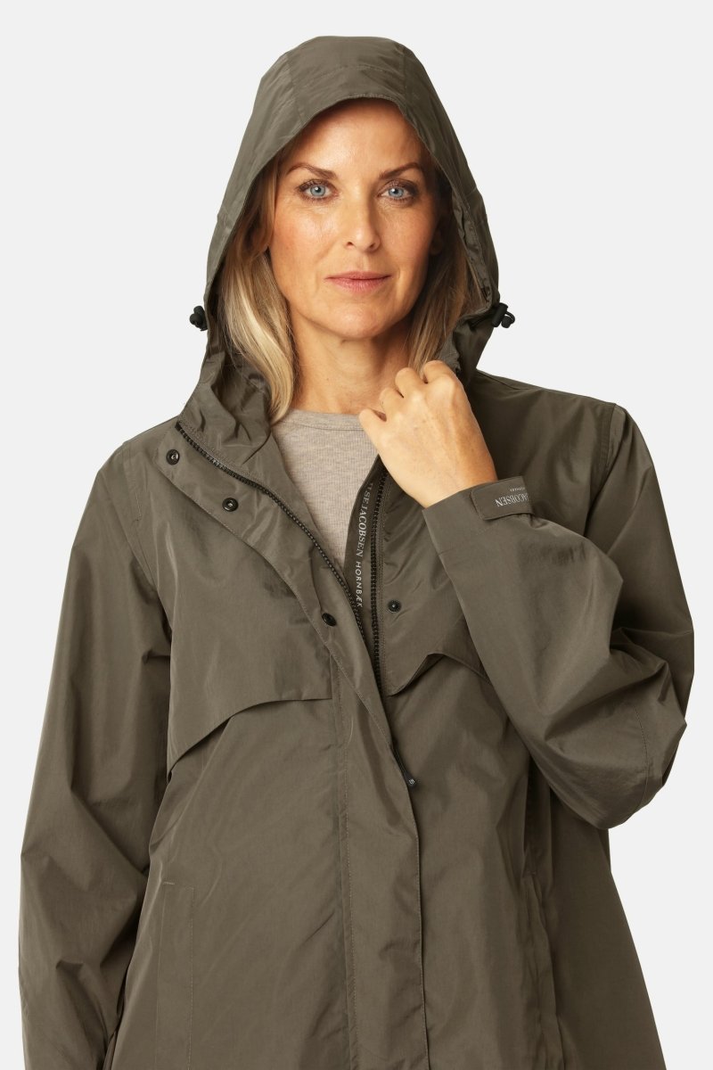 Korte Regenjas CITYRAIN03 | Tarmac | Raincoat | Ilse Jacobsen