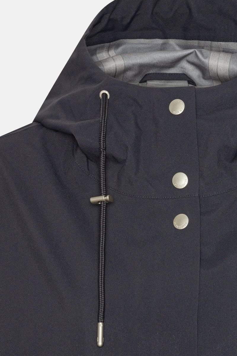 Lange Regenjas GENTLERAIN01 | Dark Indigo | Raincoat | Ilse Jacobsen