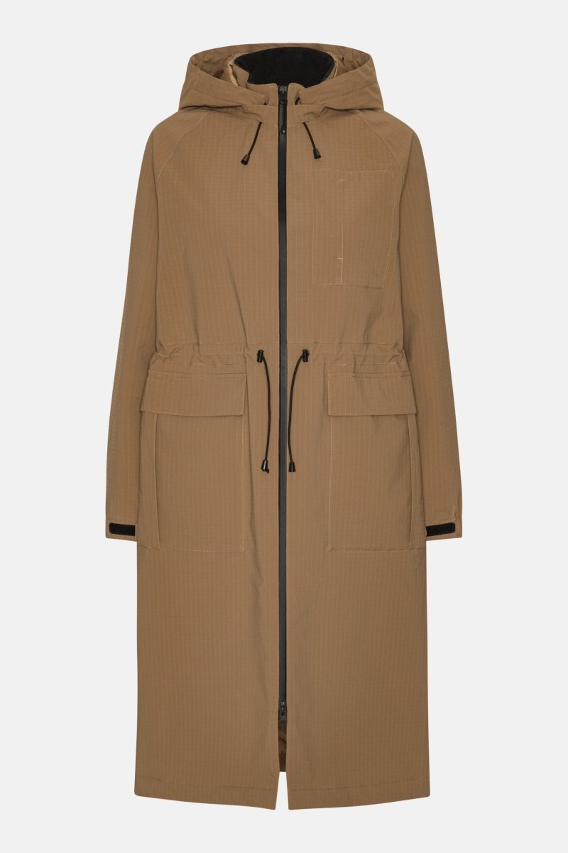 Lange Winterjas THERMAL01 | Mocca - Ilse Jacobsen