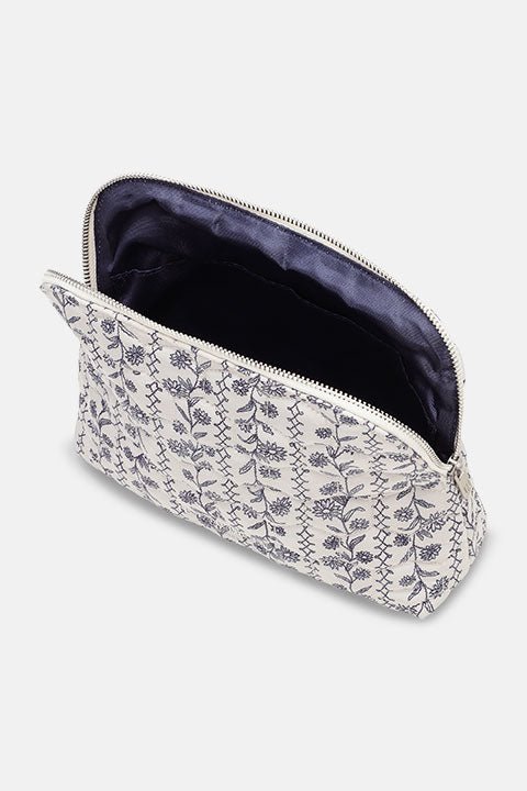 Makeup Toilettas Print HONEYBAG03P | White Wildflower | Accessories | Ilse Jacobsen