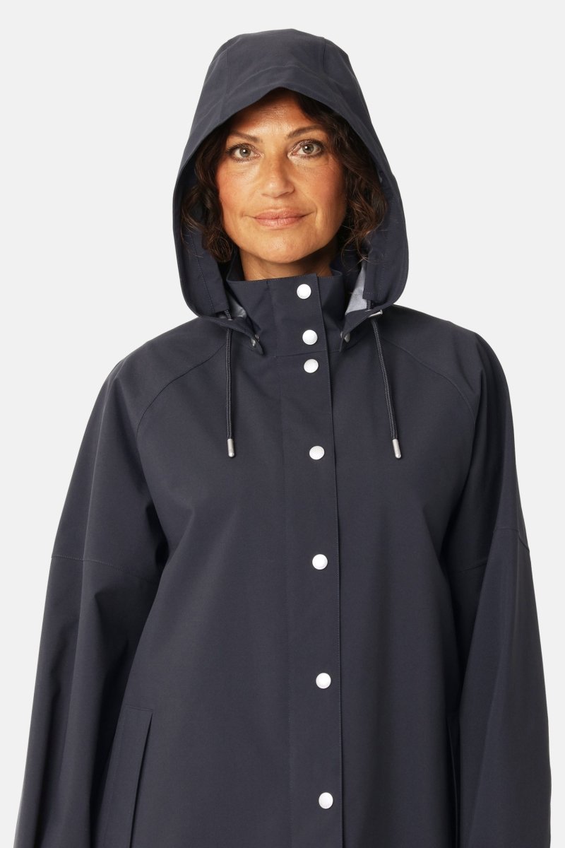 Regenjas GENTLERAIN02 | Dark Indigo | Jacket | Ilse Jacobsen