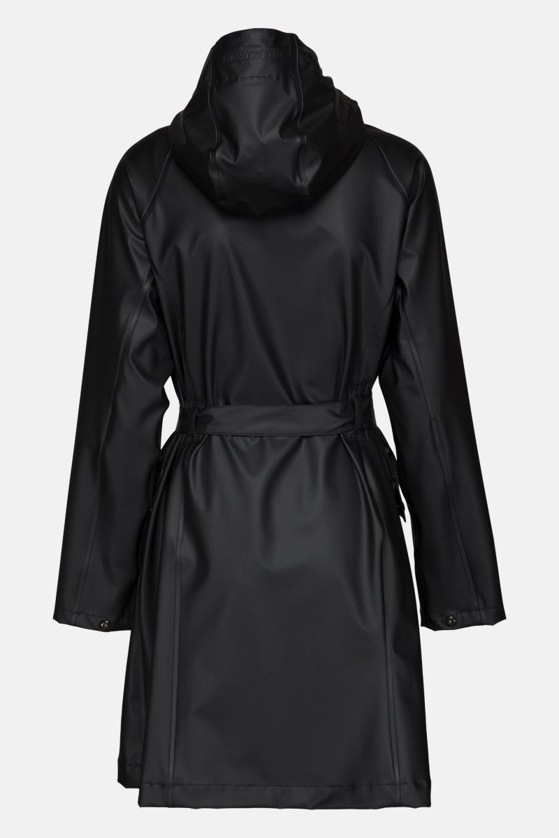 Regenjas RAIN70 | Black | Raincoat | Ilse Jacobsen