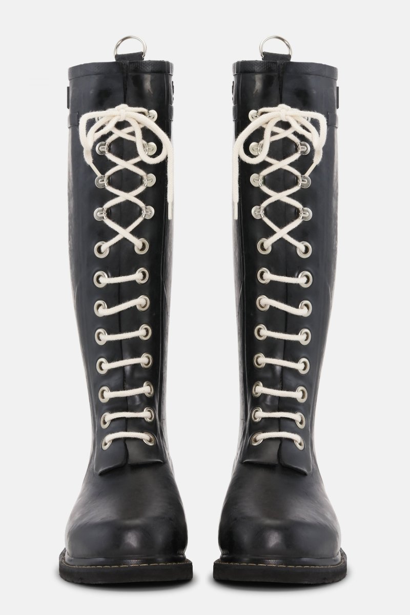 Regenlaarzen hoog RUB1 | Black | Rubber Boots | Ilse Jacobsen