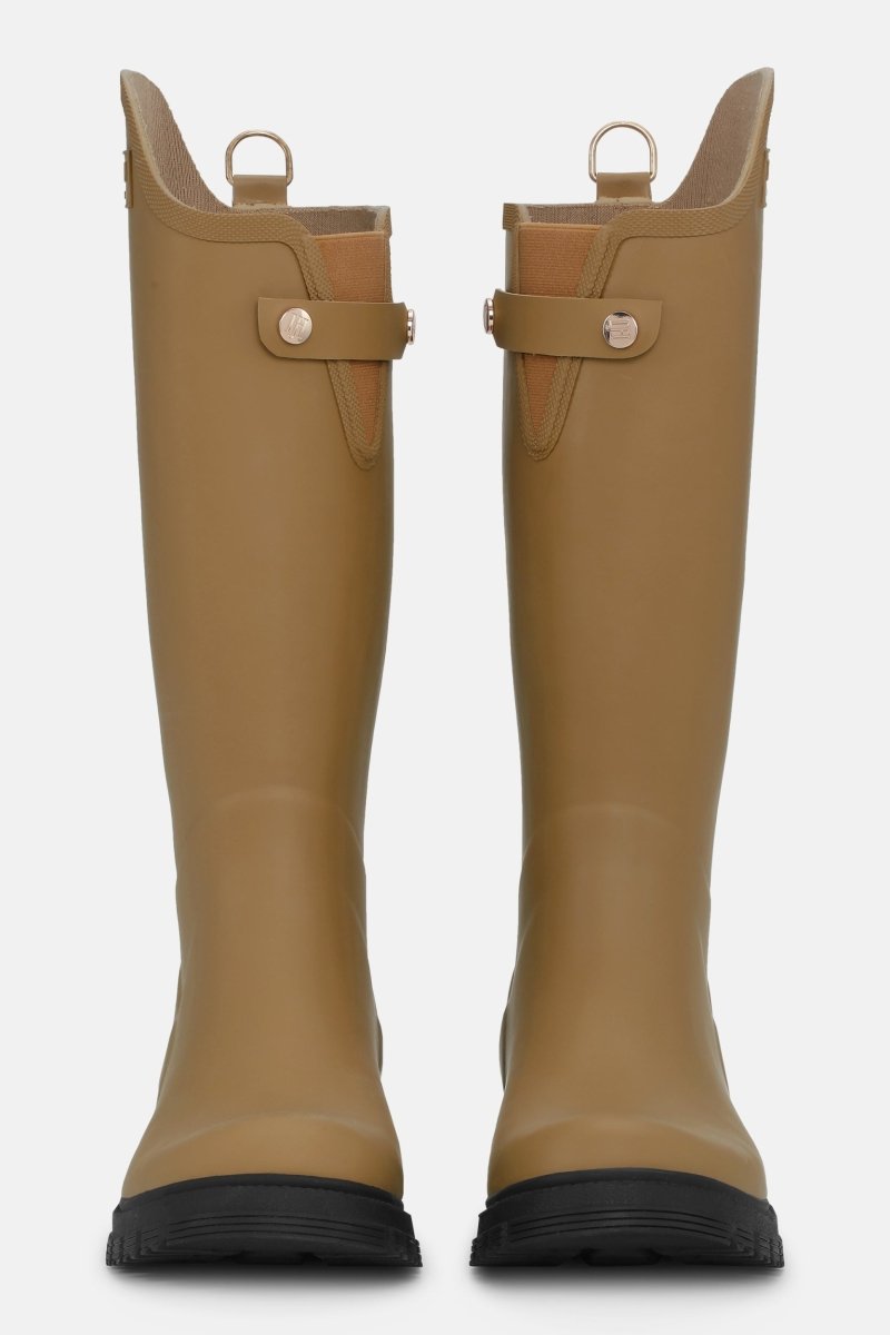 Regenlaarzen hoog RUBSWIFT02 | Mocca Black | Boots | Ilse Jacobsen