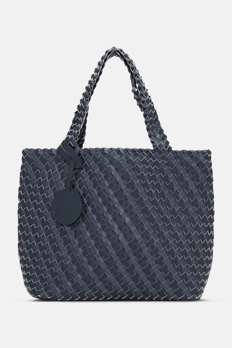 Reversible Tote Bag BAG06C | Ombre Blue Metallic Ombre Blue | Bag | Ilse Jacobsen