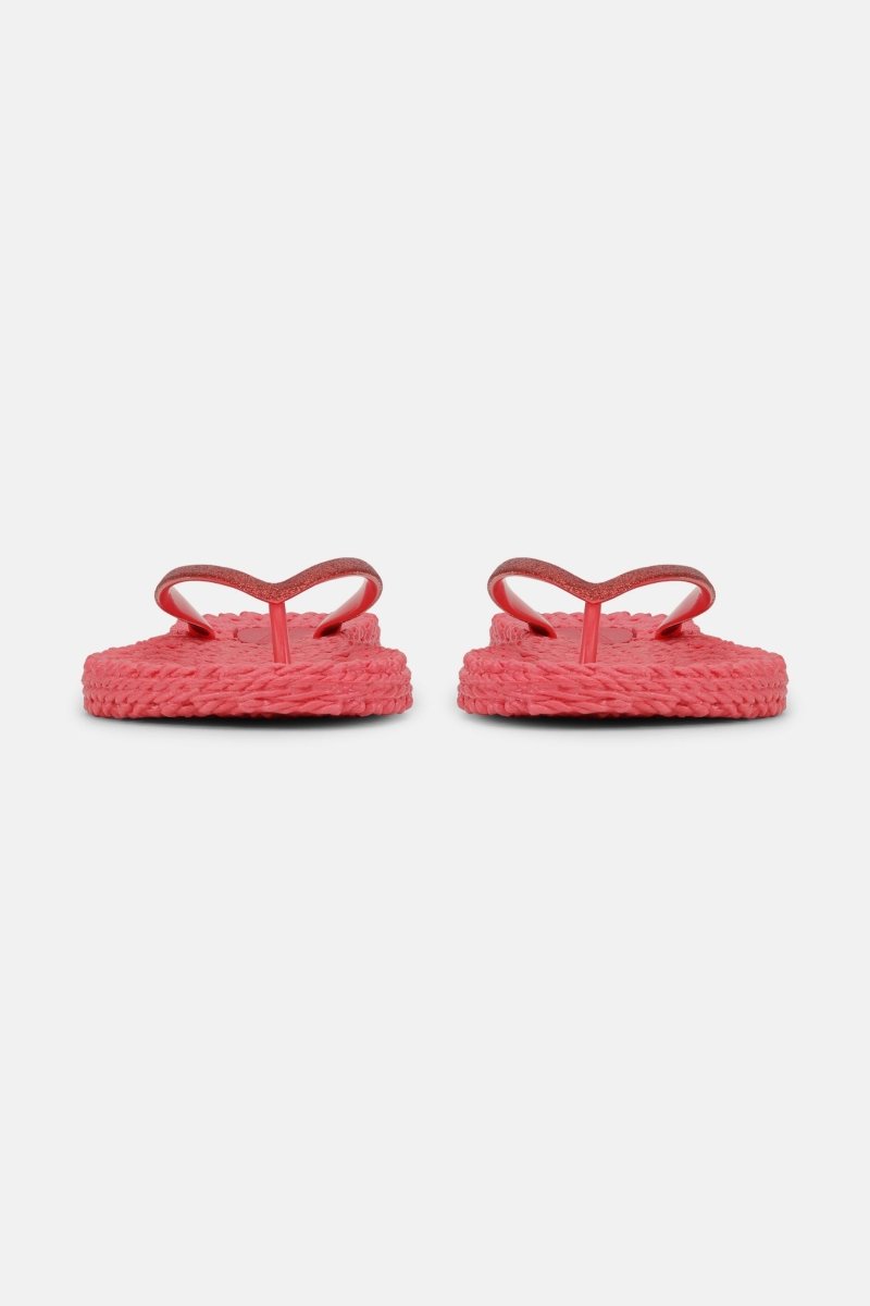 Slippers met glitter CHEERFUL01 | Raspberry | Flip Flop | Ilse Jacobsen
