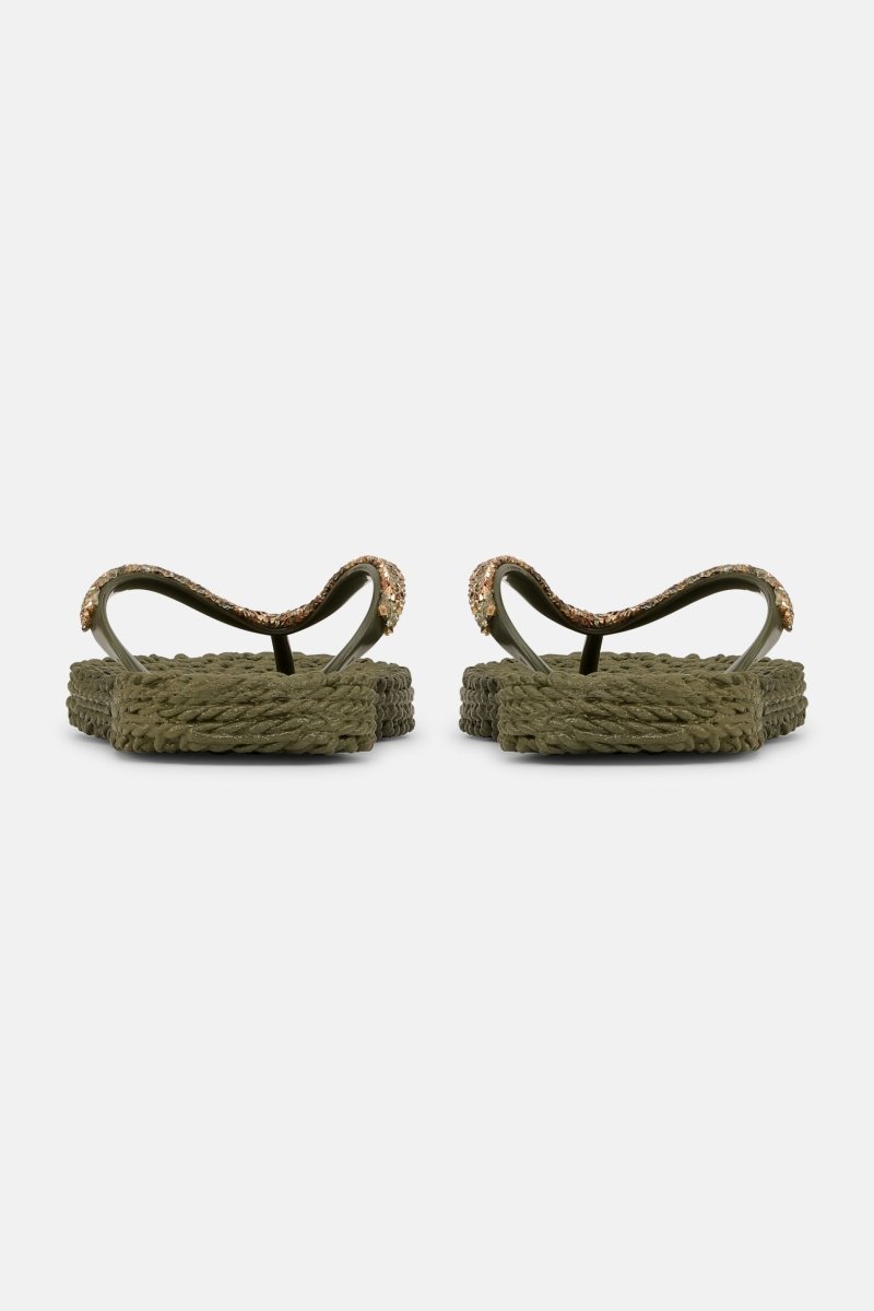 Slippers met glitters CHEERFUL03C | Army | Shoes | Ilse Jacobsen