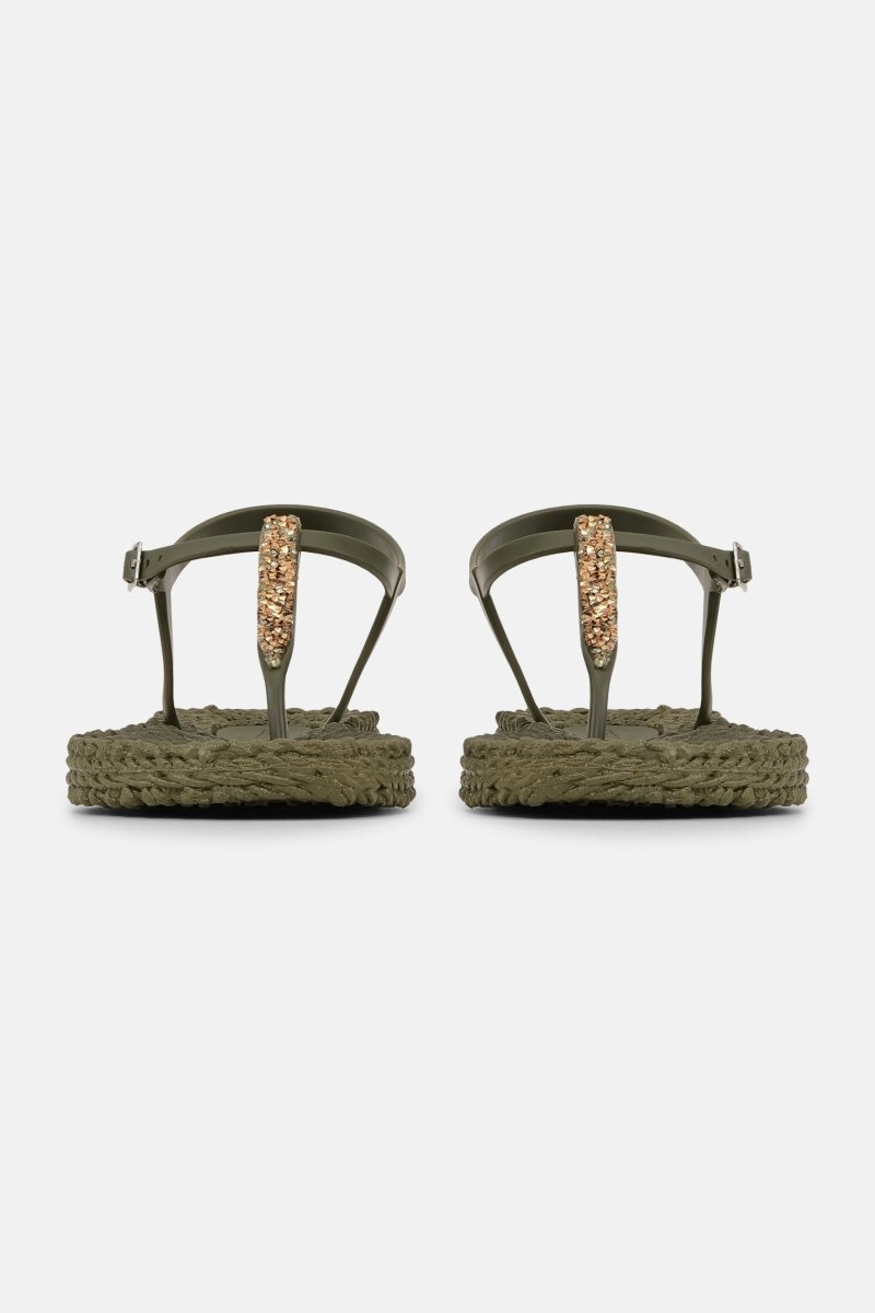 Slippers met glitters CHEERFUL10C | Army | Shoes | Ilse Jacobsen