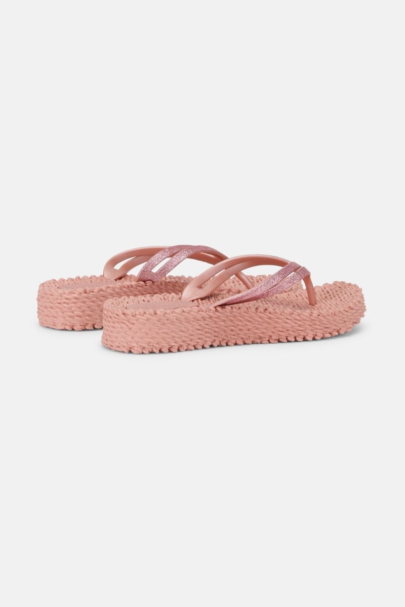 Slippers met lichte plateauzool CHEERFUL13 | Misty Rose | Flip Flop | Ilse Jacobsen