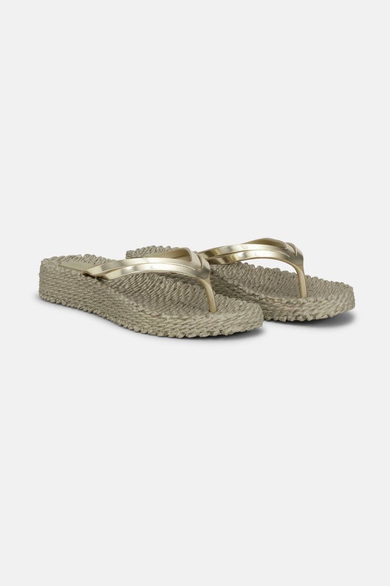 Slippers Op Platformzool CHEERFUL08M | Platin | Flip Flop | Ilse Jacobsen