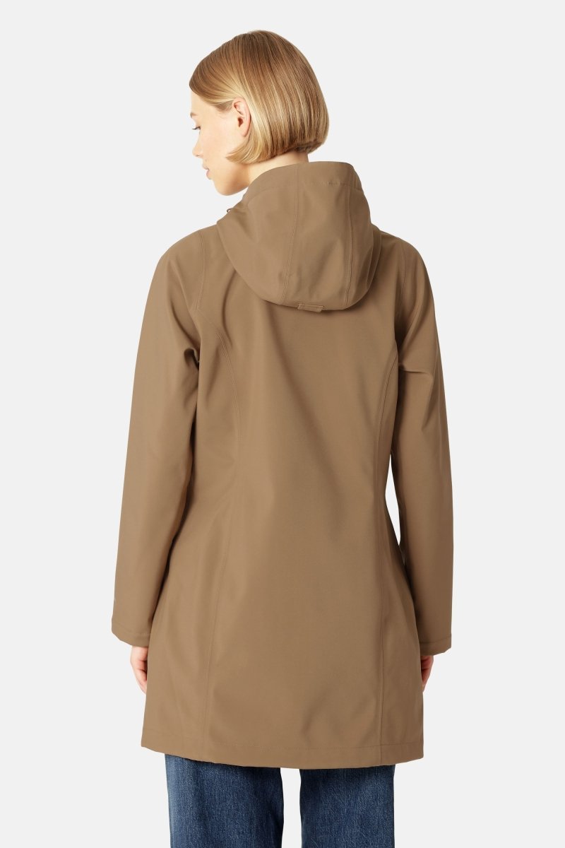 Softshell Regenjas DAYBREAK01 | Mocca | Raincoat | Ilse Jacobsen