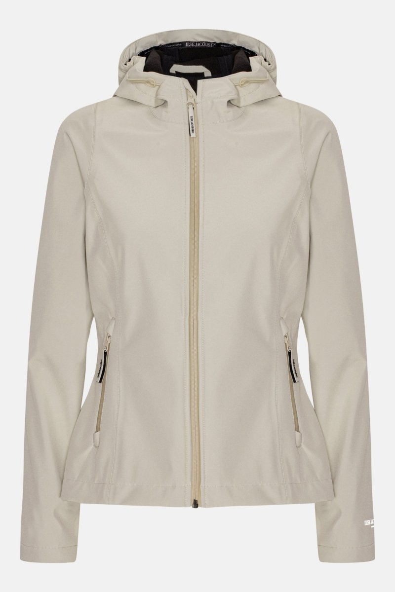 Softshell Regenjas DAYBREAK02 | Bleached Sand | Raincoat | Ilse Jacobsen