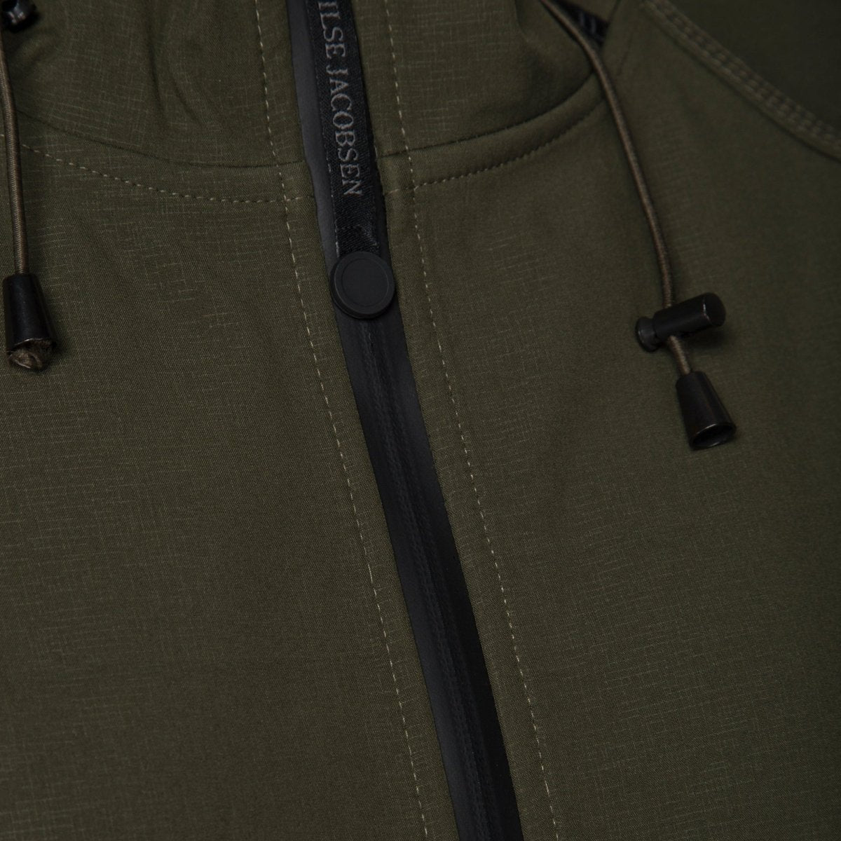 Softshell regenjas RAIN07 | Army | Raincoat | Ilse Jacobsen