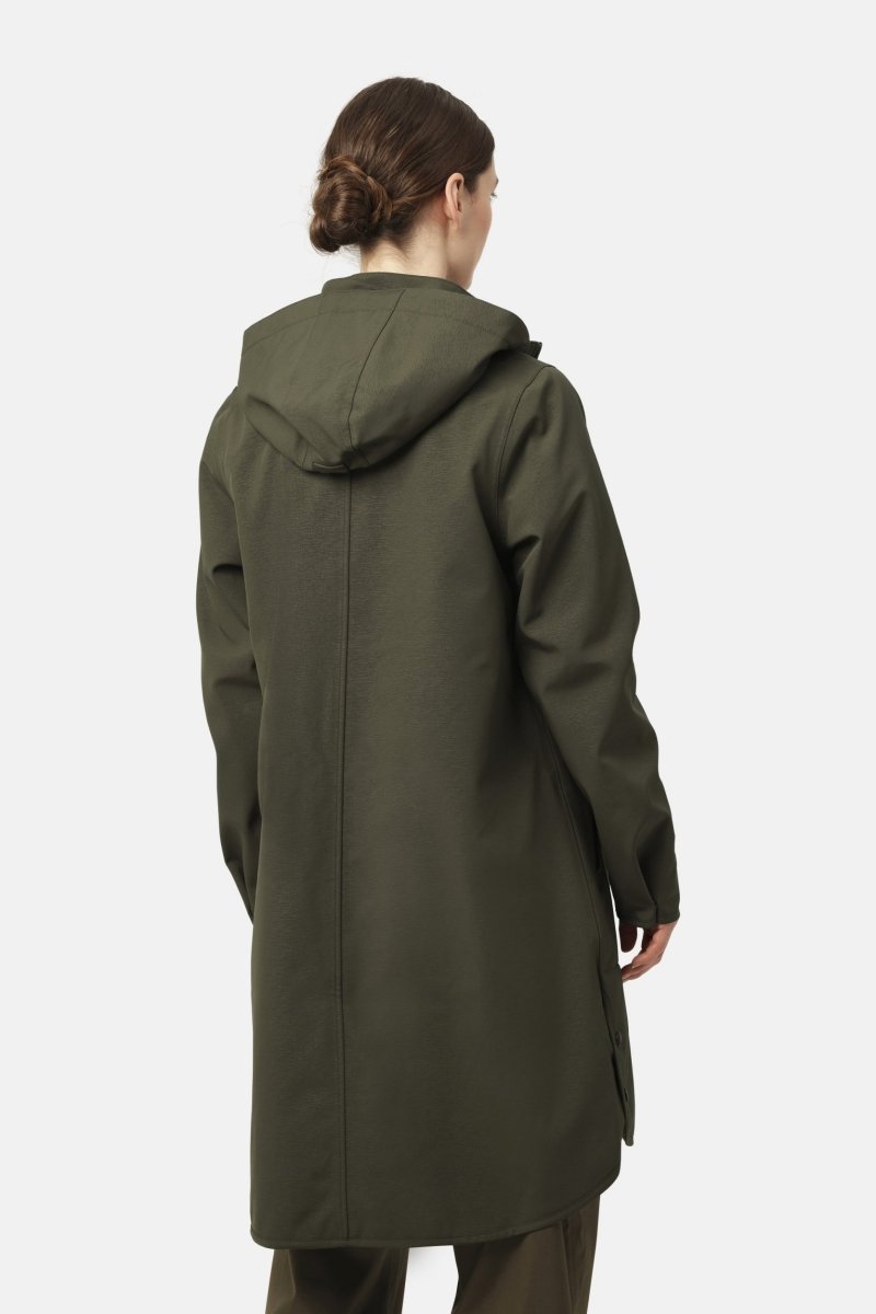 Softshell regenjas RAIN128 | Army | Raincoat | Ilse Jacobsen