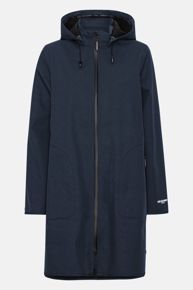 Softshell regenjas RAIN128 | Dark Indigo | Raincoat | Ilse Jacobsen
