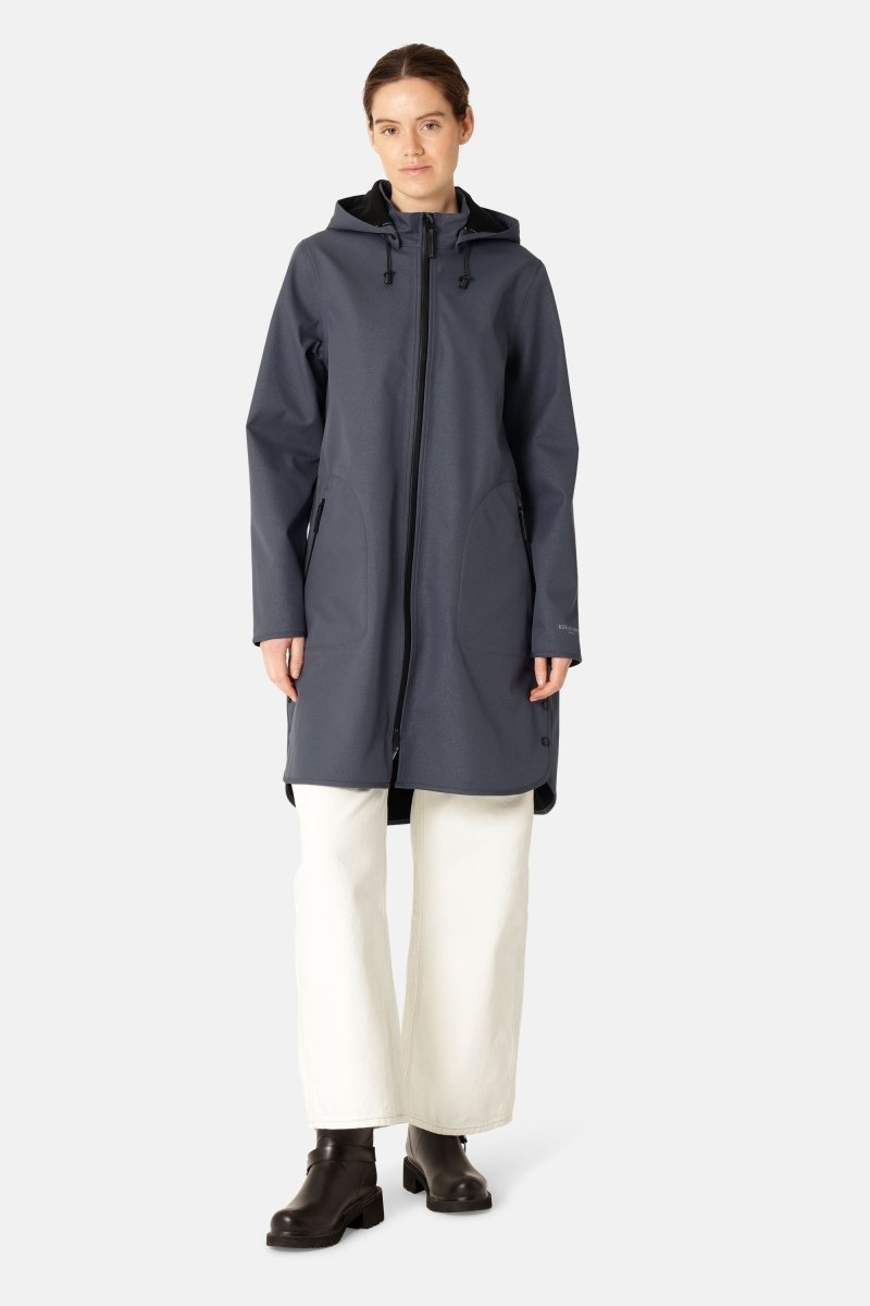 Softshell Regenjas RAIN128 | Ombre Blue | Raincoat | Ilse Jacobsen