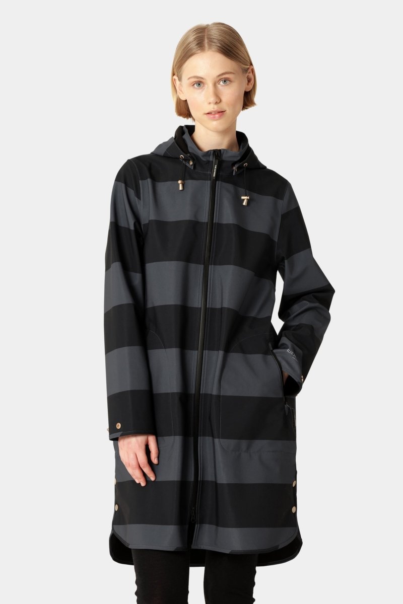 Softshell Regenjas RAIN128ST | Ombre Blue | Jacket | Ilse Jacobsen