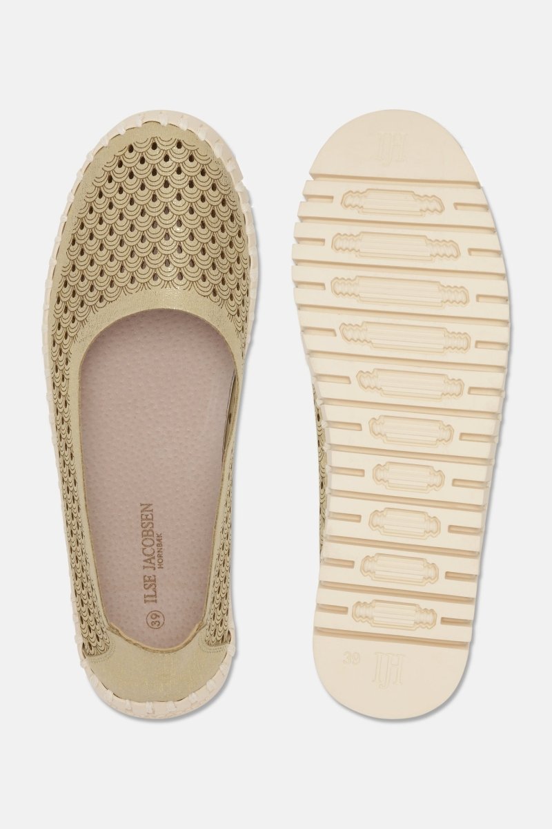 Tulip Ballerina TULIP3578 | Platin Pearled Ivory | Shoes | Ilse Jacobsen