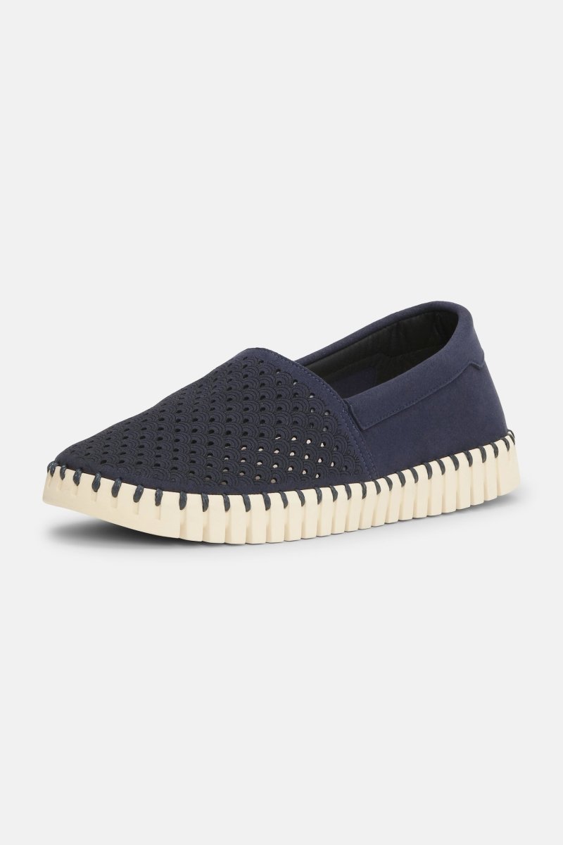 Tulip Espadrille TULIP3483 | Dark Indigo Pearled Ivory | Shoes | Ilse Jacobsen