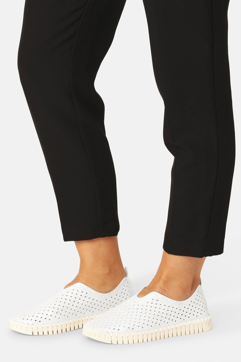 Tulip Instapper met glitter TULIP3223 | White Pearled Ivory | Shoes | Ilse Jacobsen